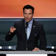 Antonio Sabato Jr. delivers a speech at the Republican National Convention on July 18, 2016, in Cleveland.
Alex Wong/Getty Images